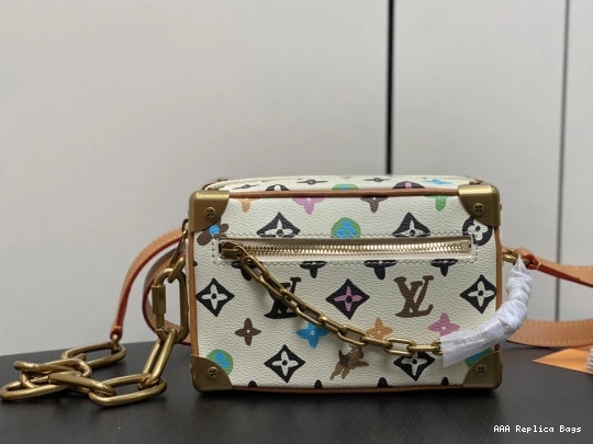 Aaa replica ru SOFT LOUIS MINI TRUNK-18.5*13*8cm VUITTON 0806
